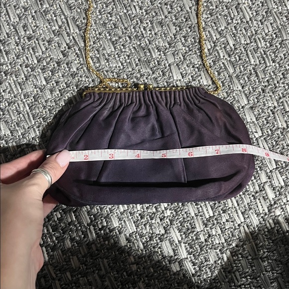 Vintage | Purple Clutch / Mini Purse - Picture 10 of 16